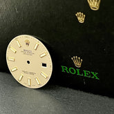 Rolex DateJust 2 Men’s 41mm 2-Tone 18k Gold Ivory White Dial Oyster 116333